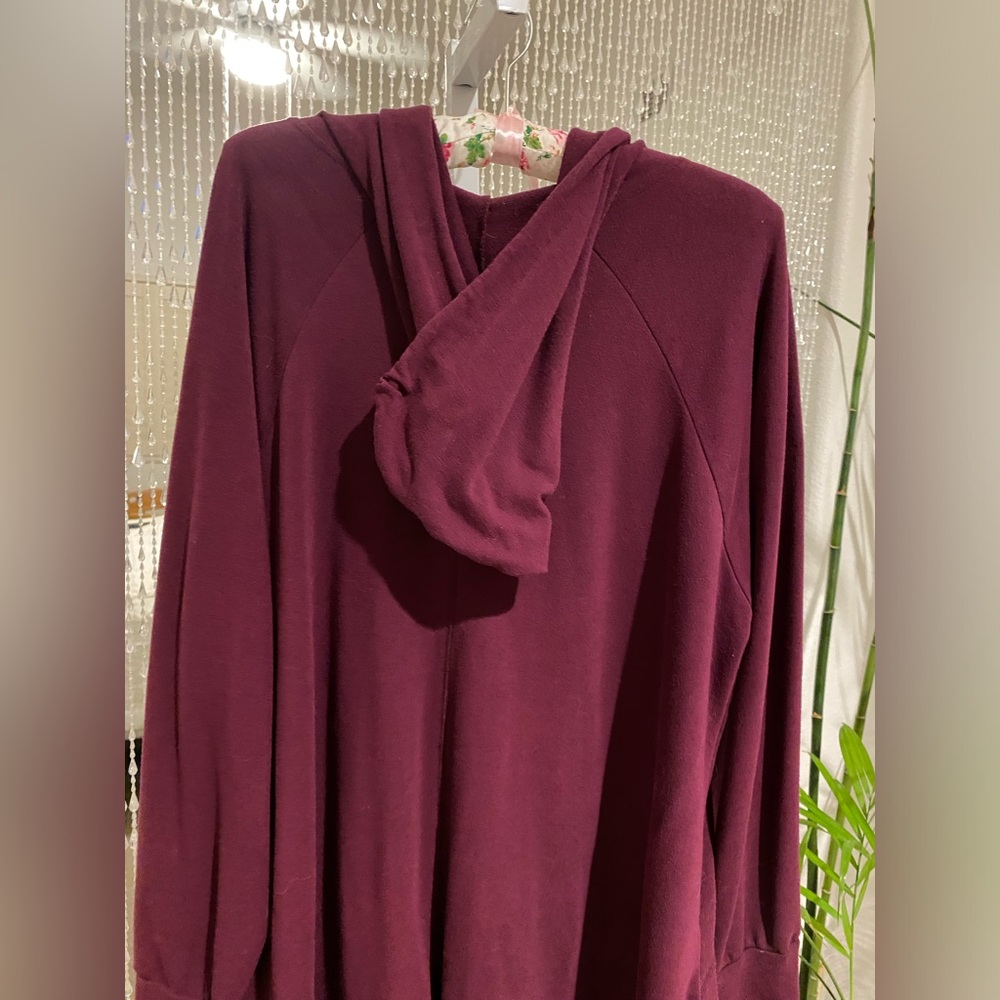 OVERSIZED LONG SLEEVE HOODIE - Picture 4 of 5